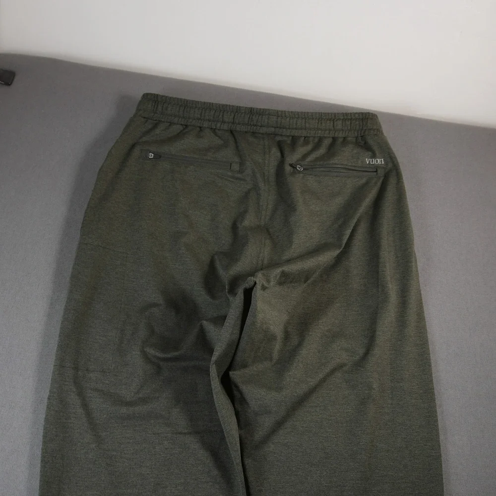 Vuori Sunday Performance Jogger Men Joggers L V416 Active Gym Green 31x27